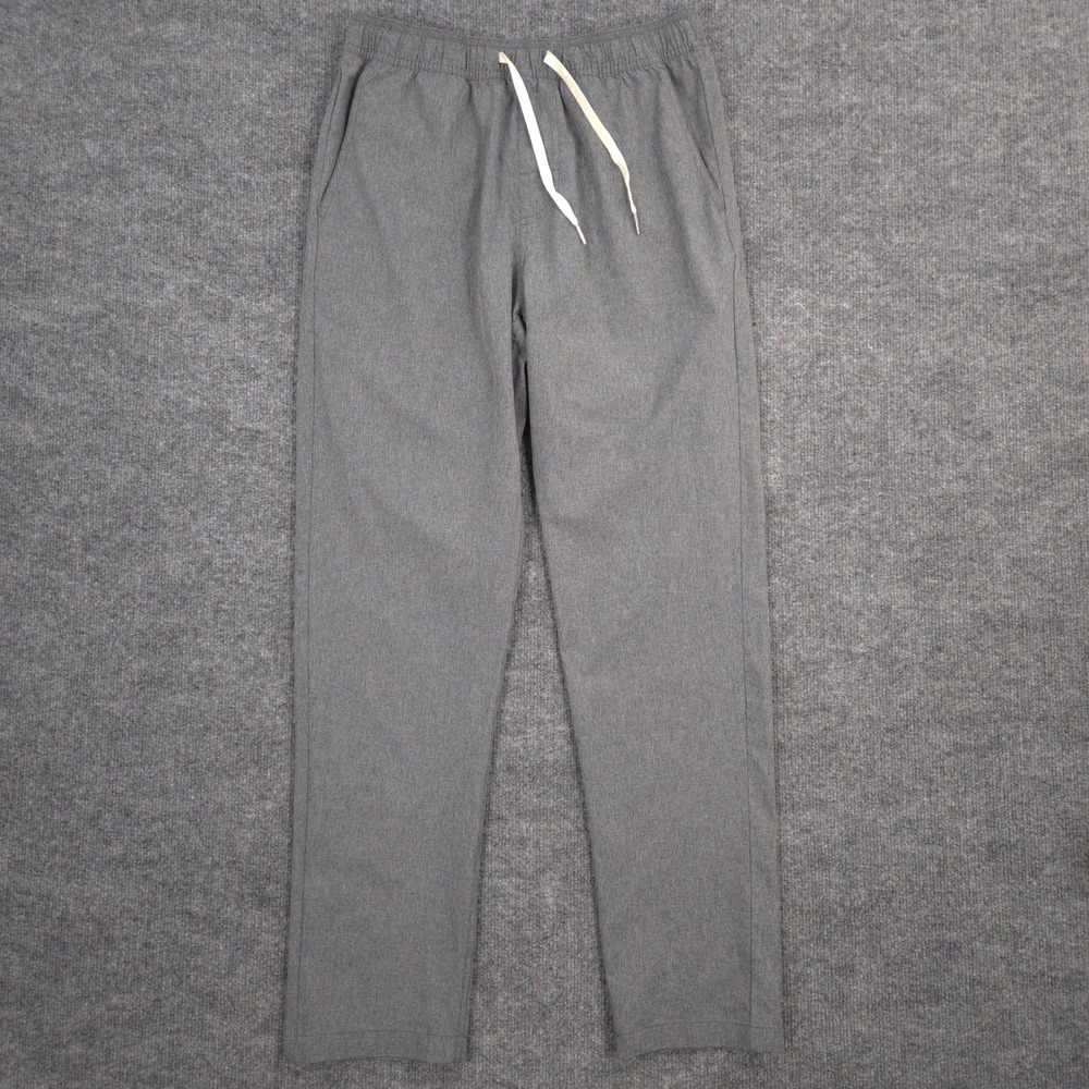 Fair Harbor The One Pants Mens M Gray Lightweight Performance Lounge Casual